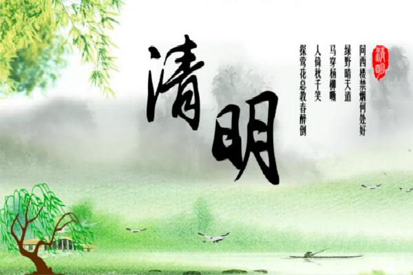 描写清明节的周记100字