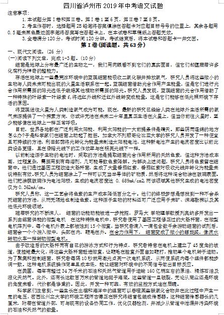 2019���Ĵ������п��������⼰�𰸣��ѹ�����