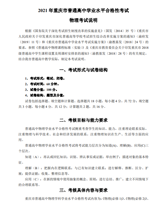 20211ͨѧҵˮƽϸԿ˵