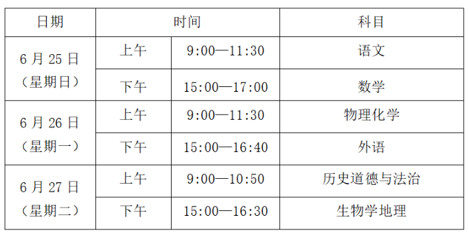 2023年辽宁沈阳中考中招政策解读公布 中考时间为6月25日至27日