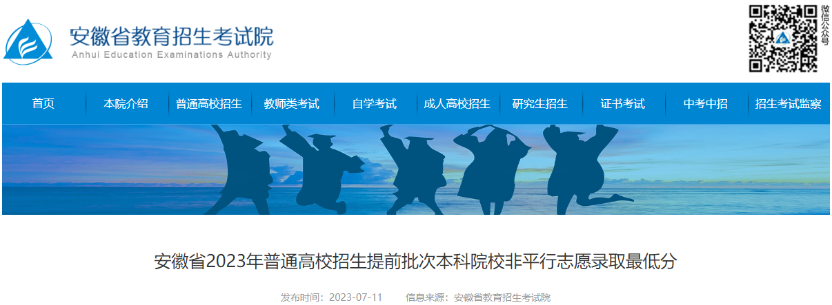 ����ʡ2023����ͨ��У������ǰ���α���ԺУ��ƽ��־Ը¼ȡ�ͷ�