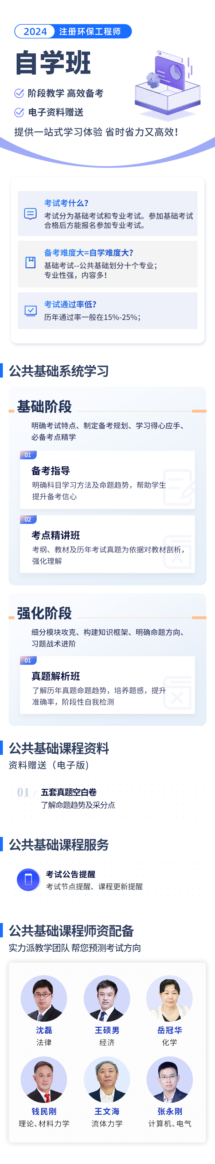 注册环保工程师考试科目 25年自学课程推荐！