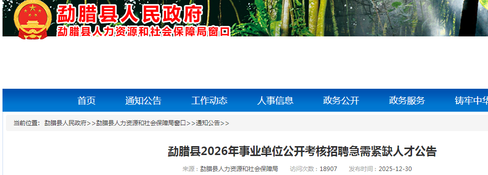 2026��������˫��������������ҵ��λ������Ƹ�����ȱ�˲Ź��棨37�ˣ�