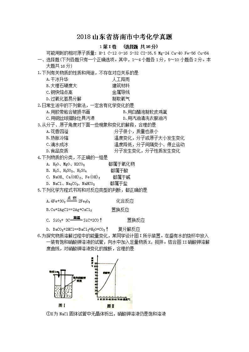 2018ɽ��ʡ�������п���ѧ����