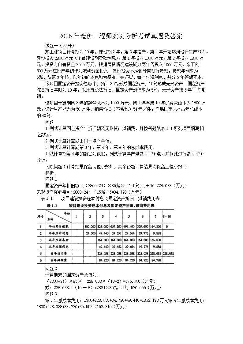 2006����۹���ʦ���������������⼰��