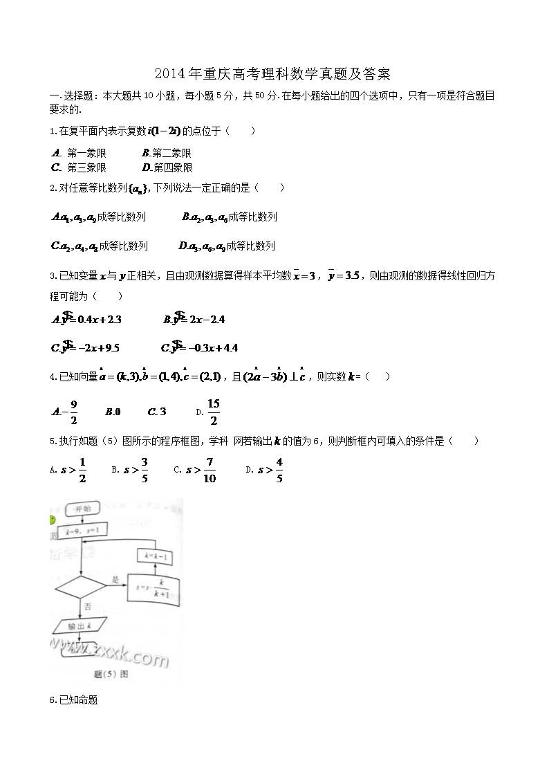 2014������߿�������ѧ���⼰��