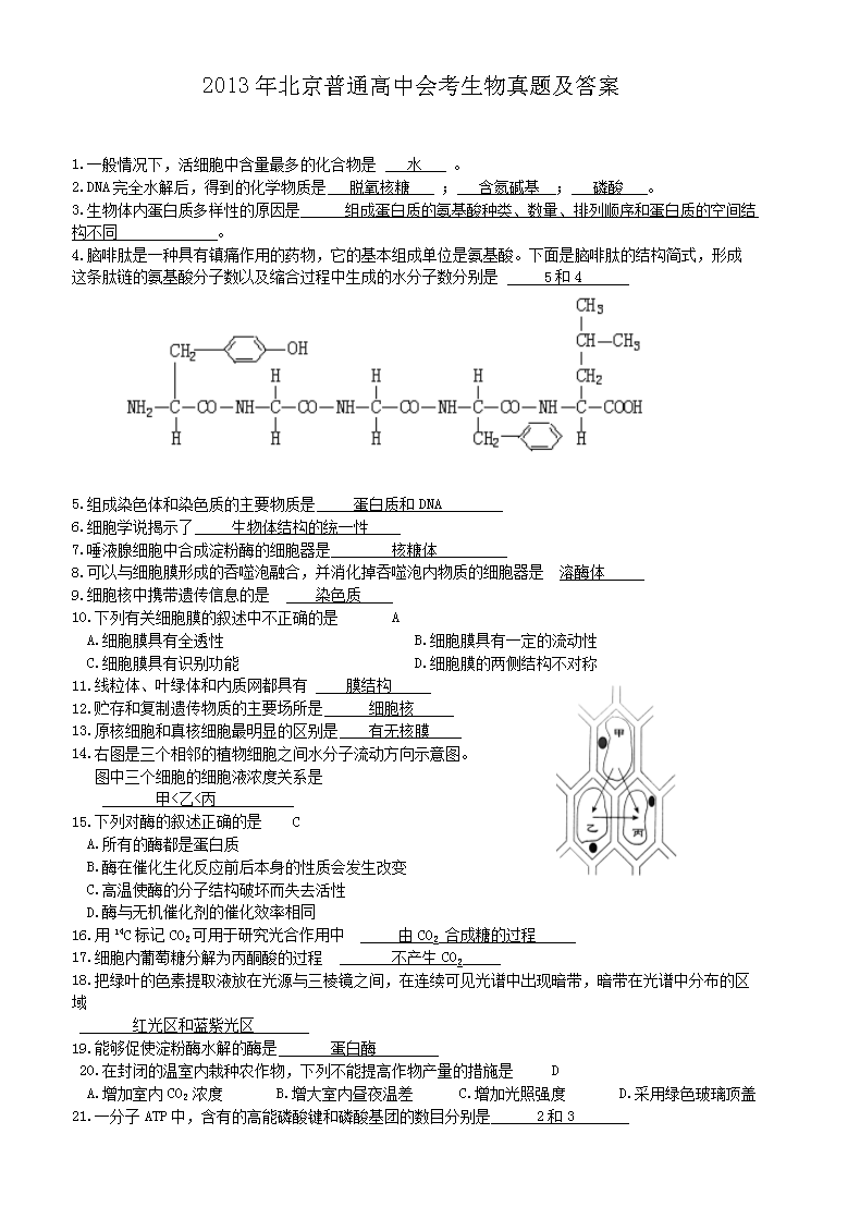 2013�걱����ͨ���лῼ�������⼰��