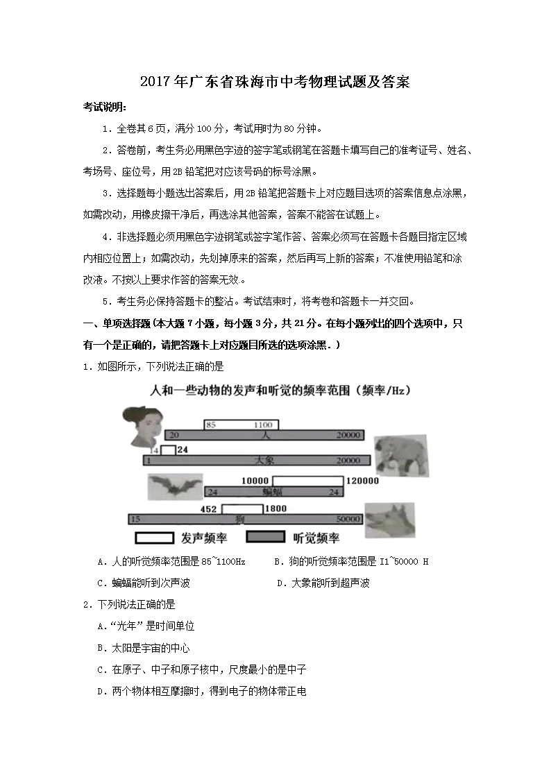 2017��㶫ʡ�麣���п��������⼰��