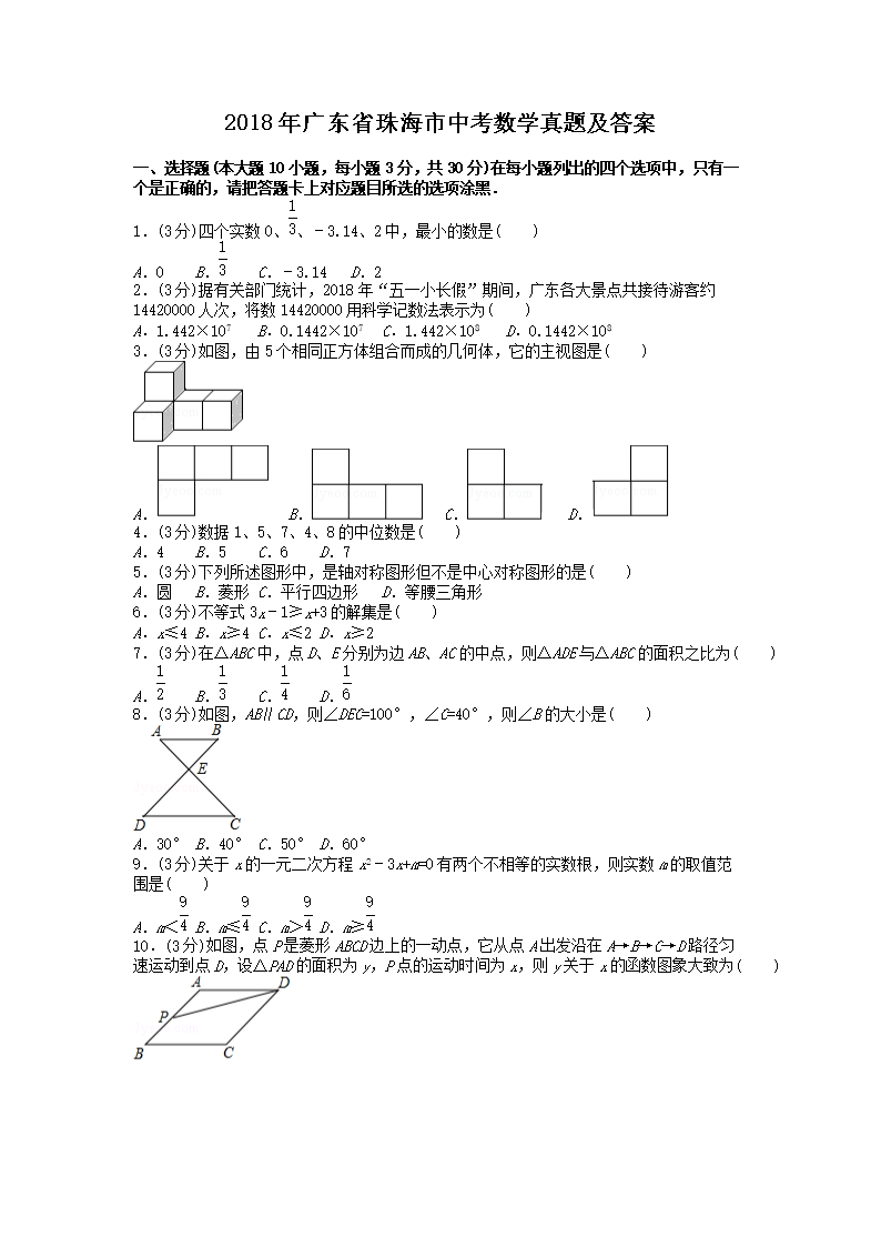 2018㶫ʡ麣пѧ⼰