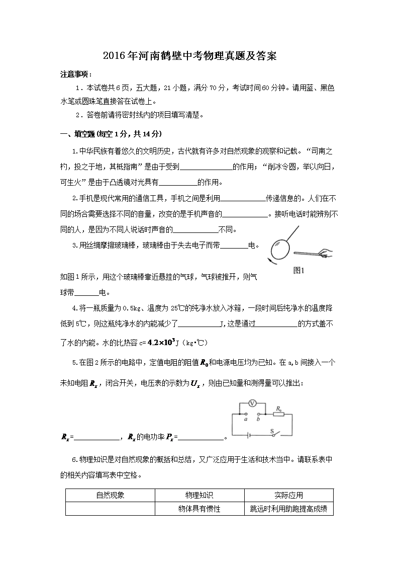 2016����Ϻױ��п��������⼰��