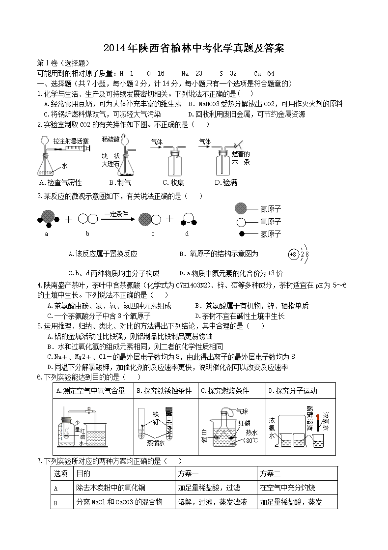 2014������ʡ�����п���ѧ���⼰��