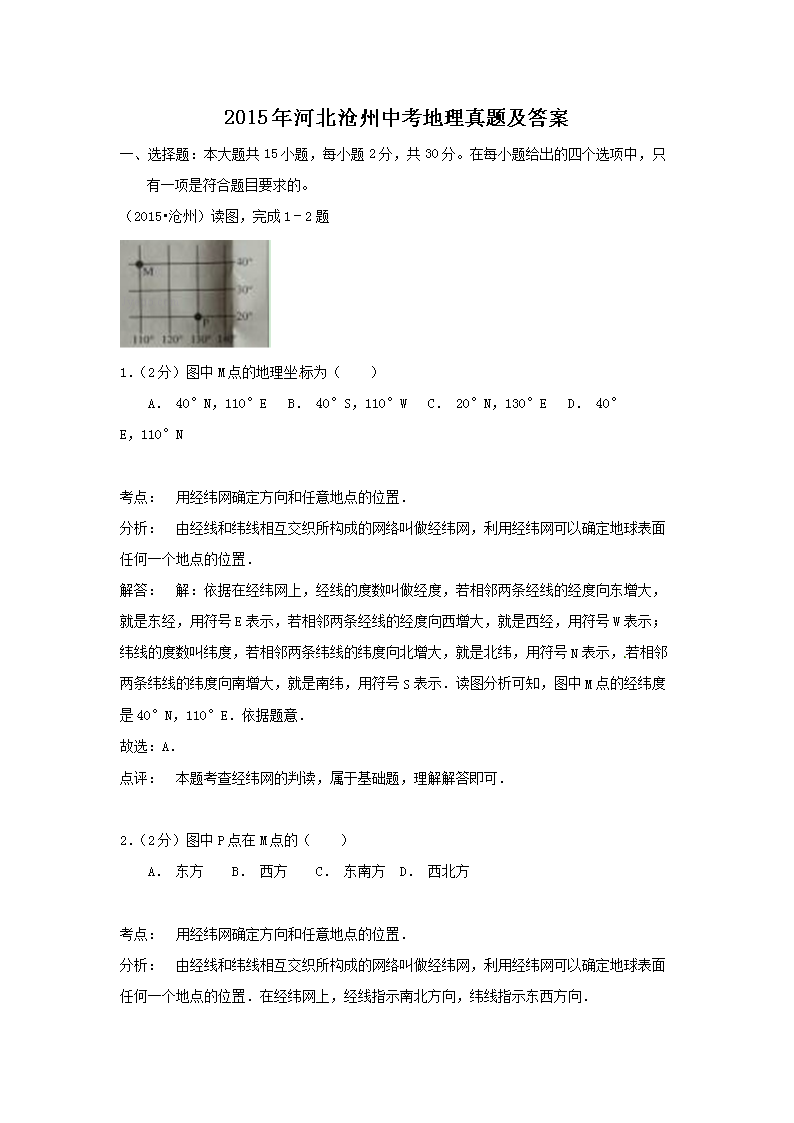 2015��ӱ������п��������⼰��