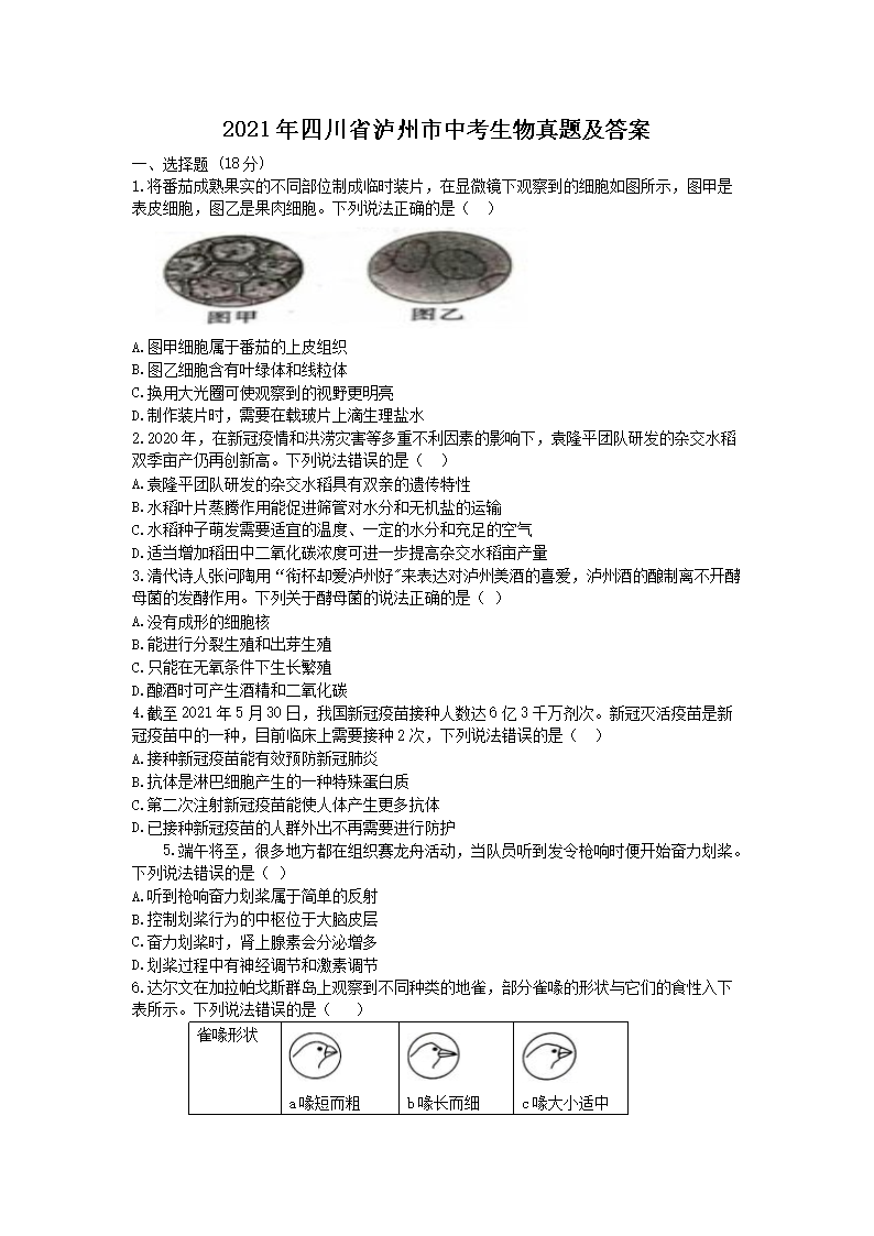 2021���Ĵ�ʡ�������п��������⼰��