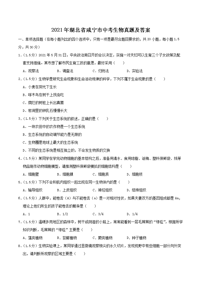 2021�����ʡ�������п��������⼰��