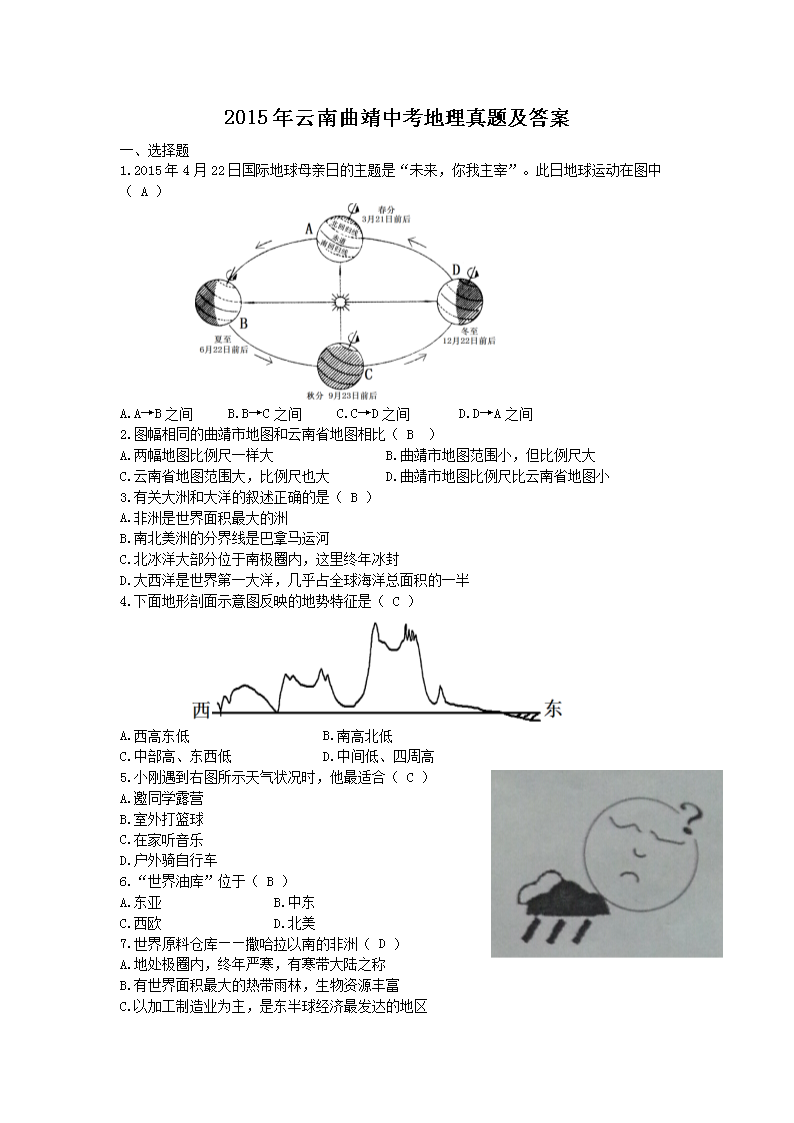 2015�����������п��������⼰��