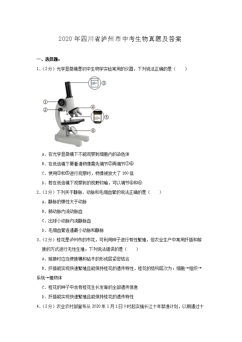 2020���Ĵ�ʡ�������п��������⼰��