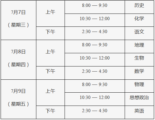 北京昌平2021年第二次普通高中学业水平合格性考试时间