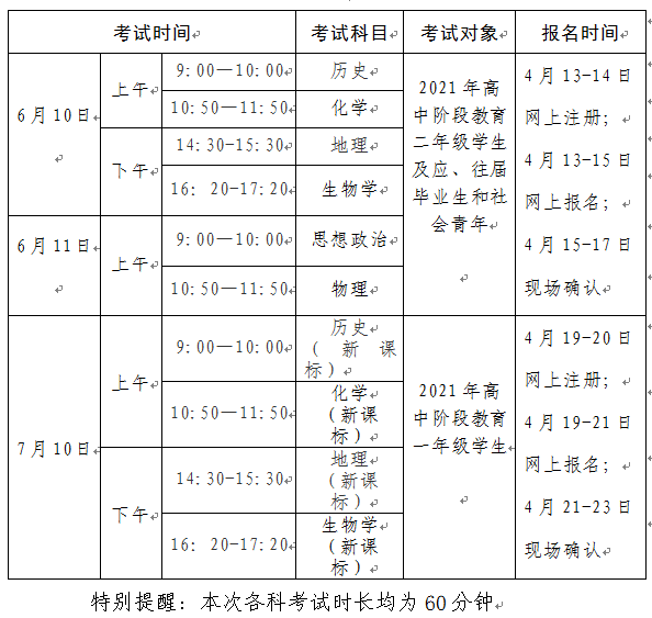 2022年中山考試時間中山考試時間安排表