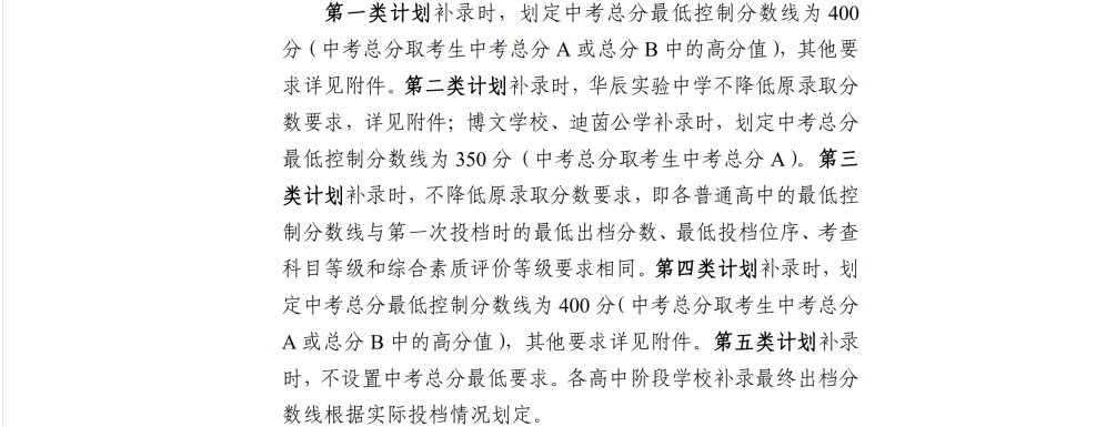2023年广东中山提前批、第一批高中阶段开云kaiyun(中国)校补录工作通知.png