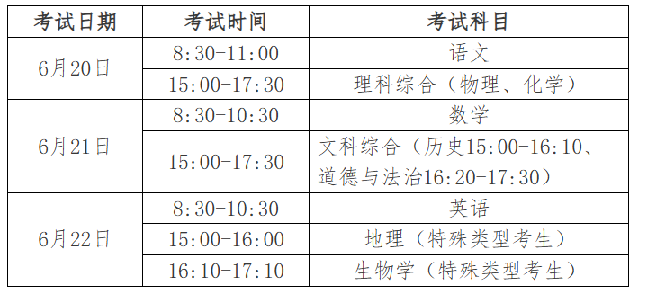 2026��ɽ���ٷ��п�ʱ�估��Ŀ��6��20��-22��