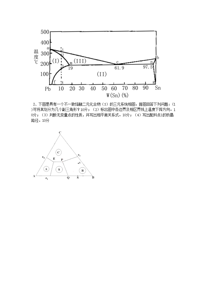 2015年广西桂林电子科技大学材料科学基础考研真题(B�?4.png