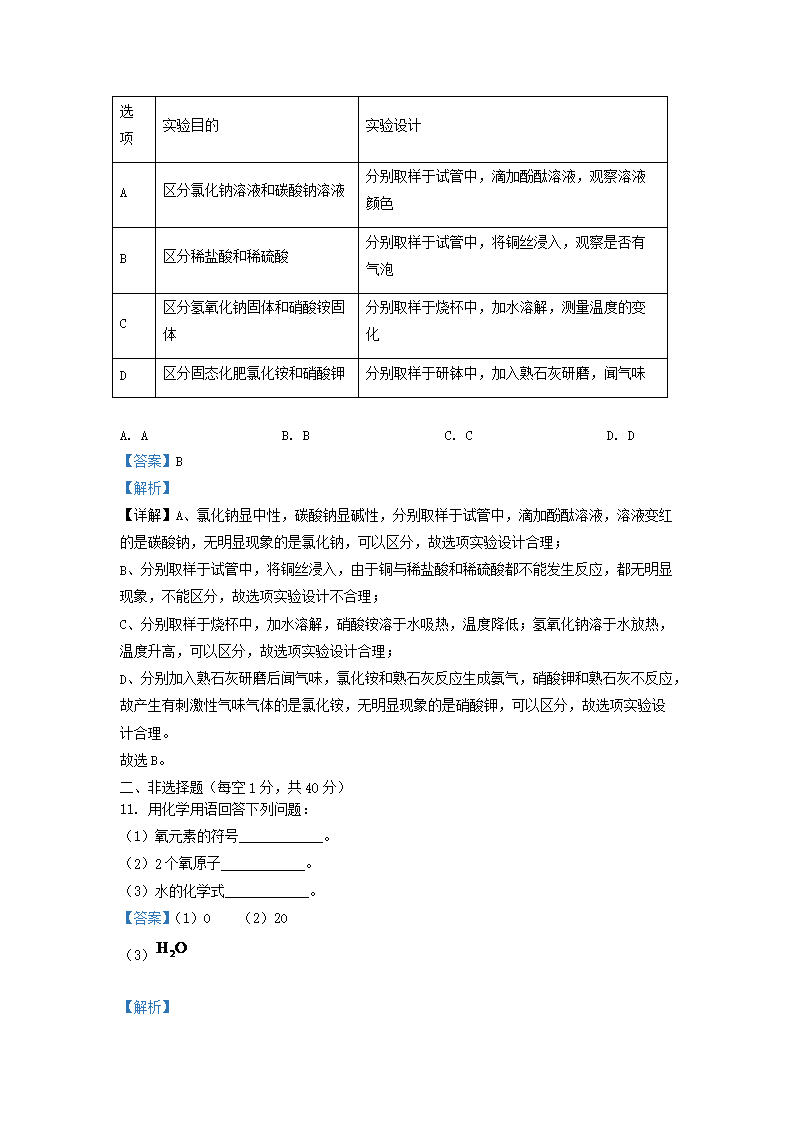 Removed_2022年吉林长春市中考化开云kaiyun(中国)试题及答案5.png