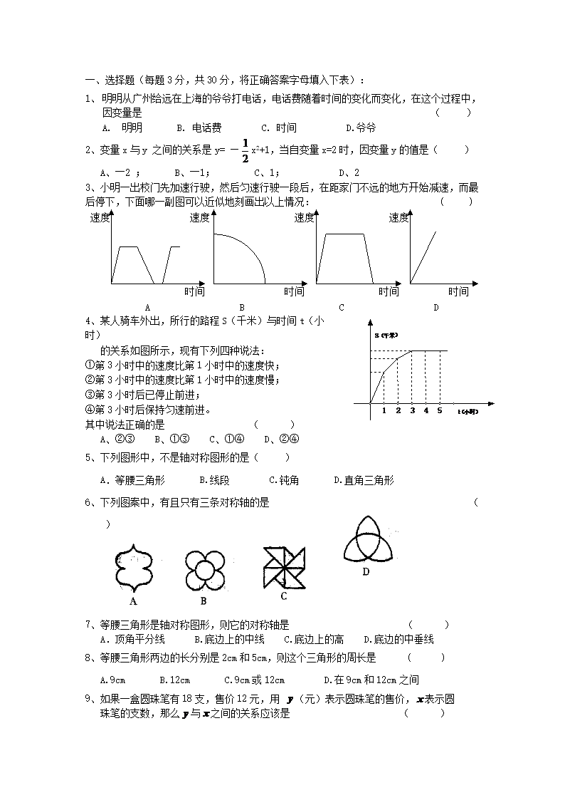 2023-2024开云kaiyun(中国)年七年级下册数开云kaiyun(中国)第五章第一节试卷及答案北师大版5.png