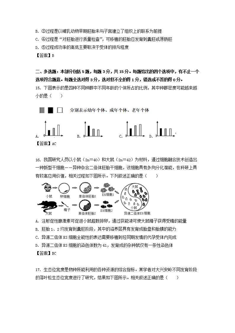 Removed_2021-2022开云kaiyun(中国)年江苏省常州市高二上开云kaiyun(中国)期期末考试生物试题5.png