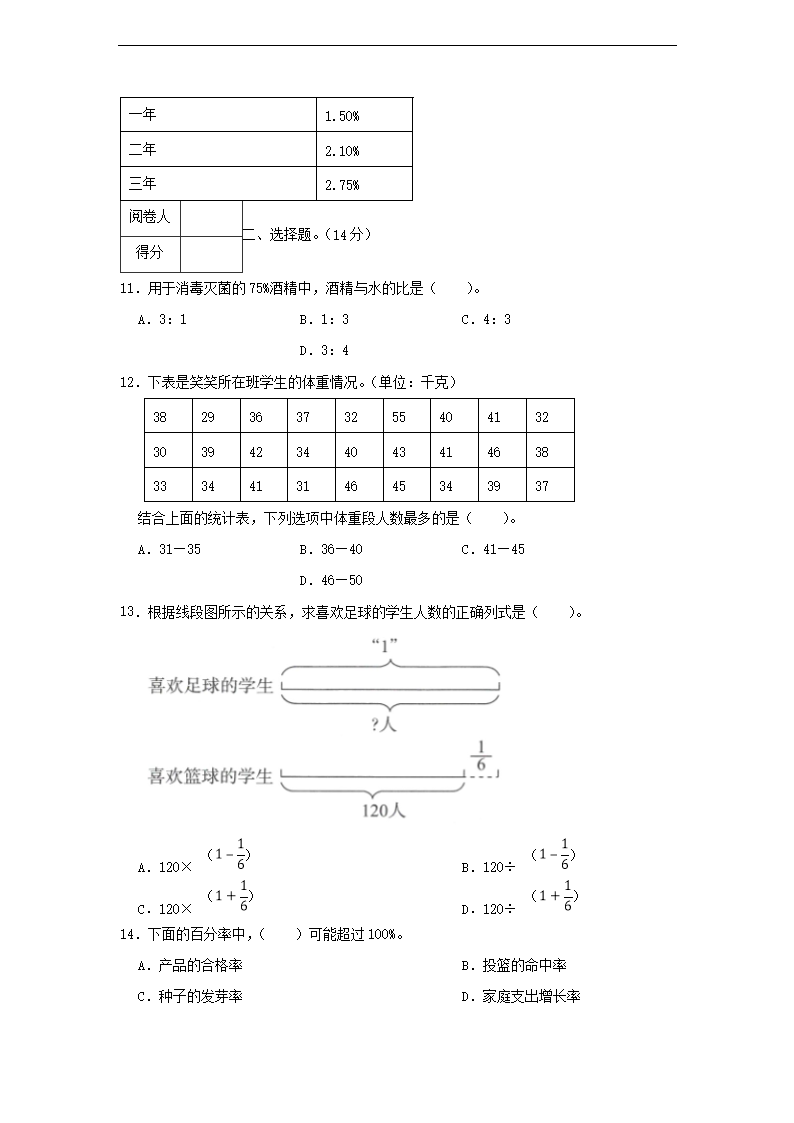 2020-2021年广东省深圳市光明新区六年级上册期末数开云kaiyun(中国)试卷及答�?.png