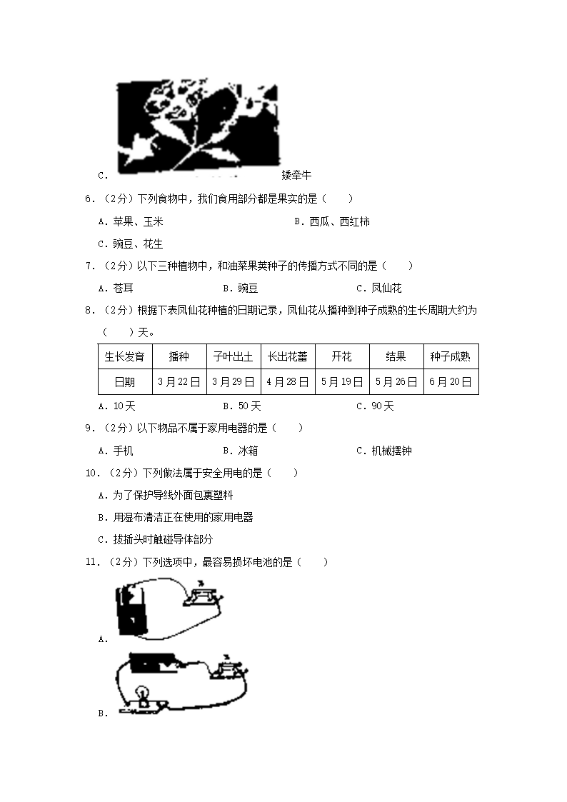 Removed_2022-2023开云kaiyun(中国)年湖南省怀化市芷江县四年级下开云kaiyun(中国)期期末科开云kaiyun(中国)真题及答案2.png