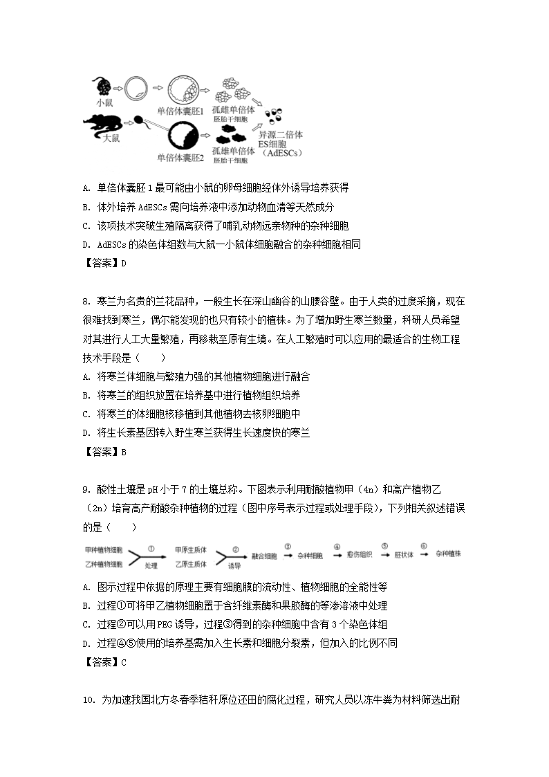 Removed_2022-2023学年江苏省连云港高二下学期生�?月月考试题及答案3.png