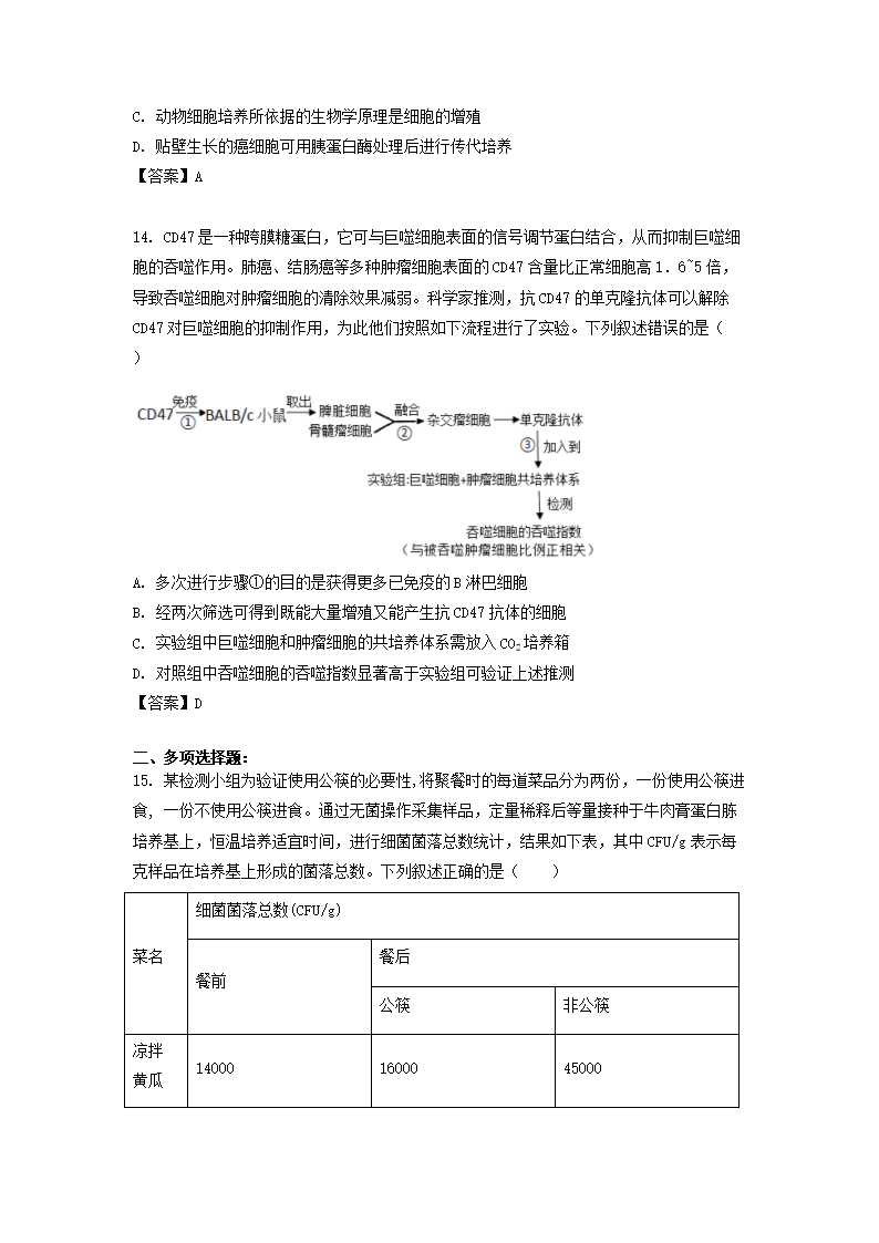 Removed_2021-2022学年江苏盐城高二下学期生物期中考试题及答案5.png